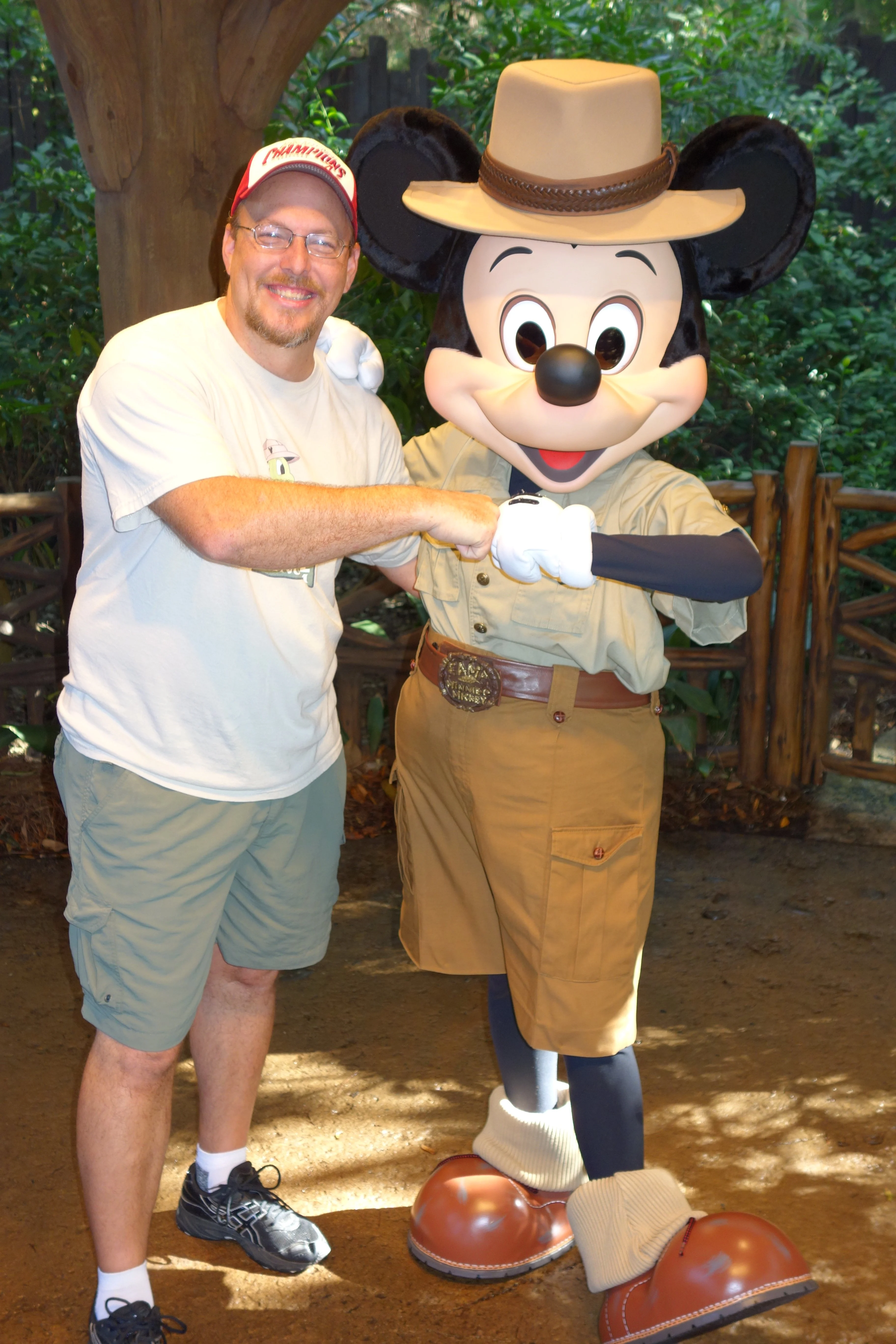 Mickey Mouse in Animal Kingdom 2012