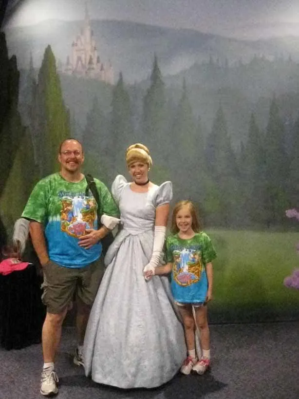 Cinderella at Town Square Theater in Magic Kingdom 2012