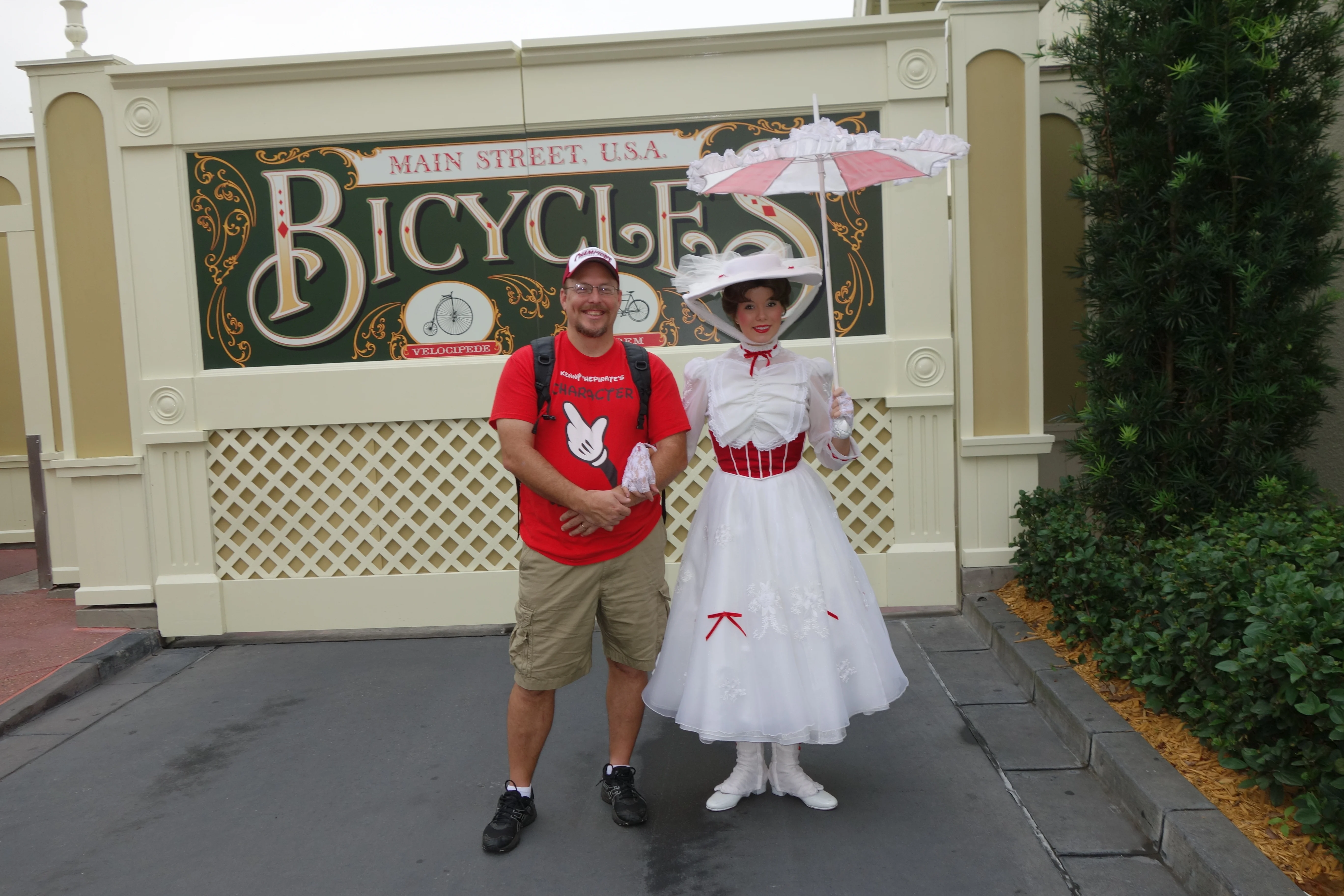 Mary Poppins Magic Kingdom 2012