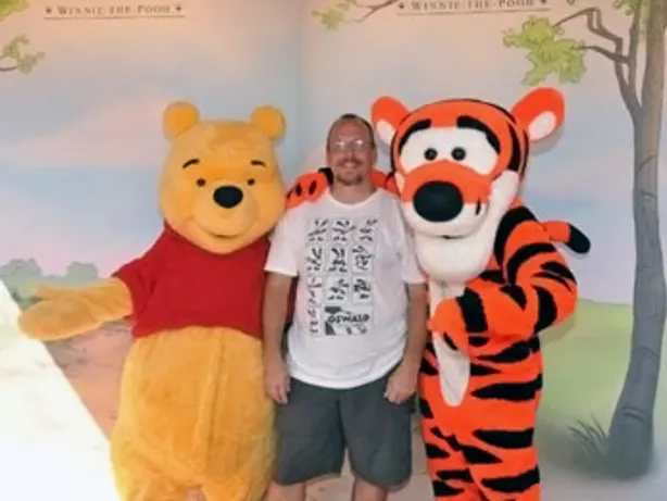 Tigger and Pooh Fantasyland Magic Kingdom 2012