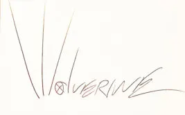 Wolverine Autograph