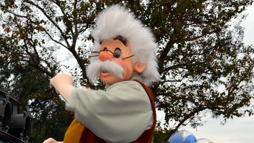 Walt Disney World, Magic Kingdom, Celebrate a Dream Come True Parade, Gepetto