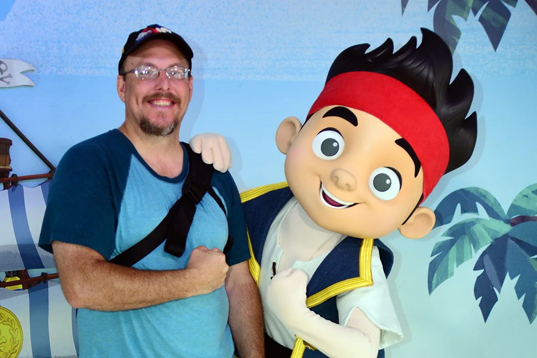 Disney's Hollywood Studios meet and greet Jake and the Neverland Pirates