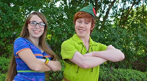 Peter Pan Epcot Training Meet International Gateway Walt Disney World