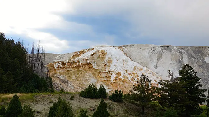 Yellowstone Day Mammoth Hot Springs Terraces