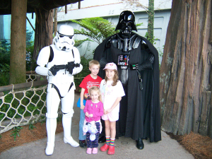 Walt Disney World, Hollywood Studios, Star Wars Weekends Characters, Darth Vader, Stormtrooper