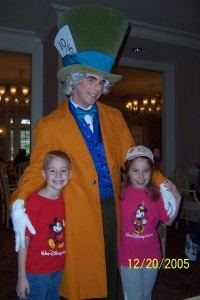 Walt Disney World, Character Dining, 1900 Park Fare, Mad Hatter