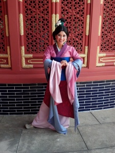 Mulan in China Pavilion at Epcot