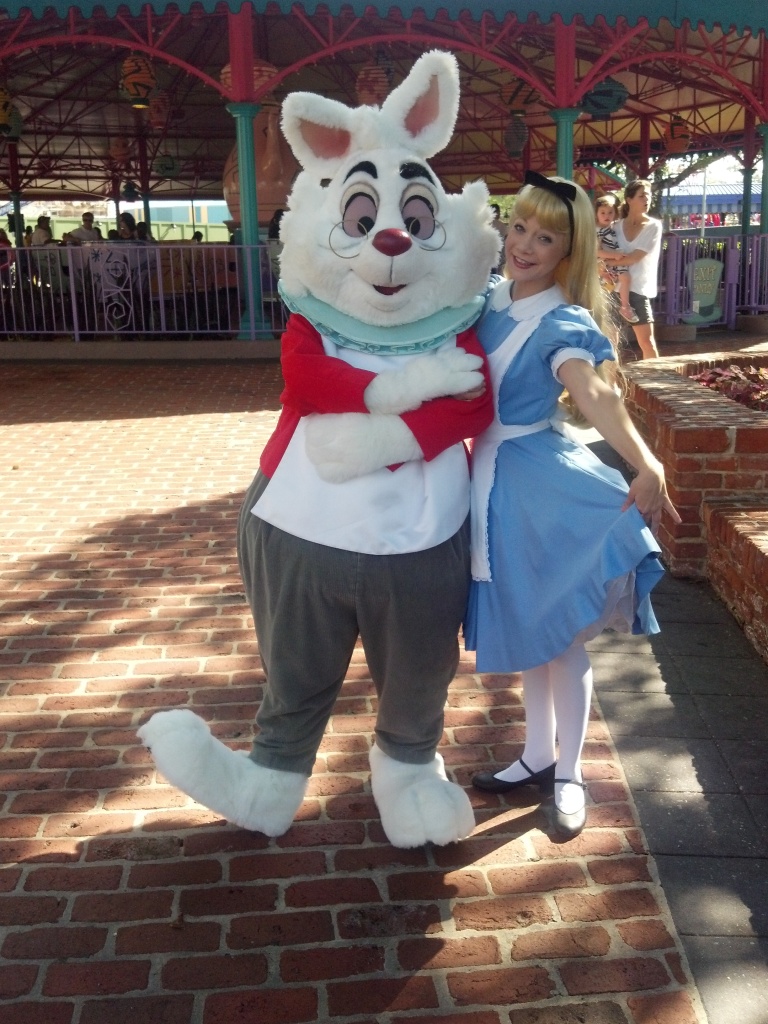 Alice at Magic Kingdom - KennythePirate.com