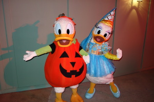 Mickey's Not So Scary Halloween Party Donald and Daisy