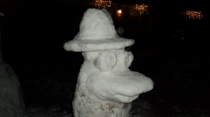 Agent P Snowman