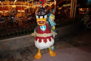 Knight Donald and Princess Daisy at Mickey's Not So Scary Halloween Party 2012