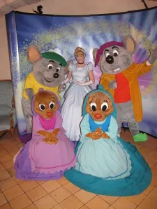 Disneyland Paris, Characters, Jaq, Gus Gus, Suzy, Perla