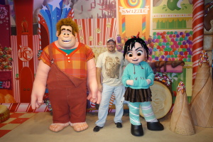 Wreck-it Ralph and Vanellope at Hollywood Studios 2013