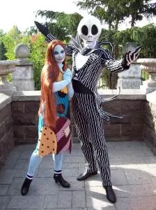 Disneyland Paris, Characters, Jack Skellington, Sally, Nightmare Before Christmas