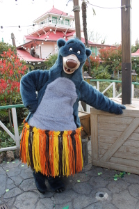 Disneyland Paris, Characters, Baloo, Jungle Book, Meet and Greet