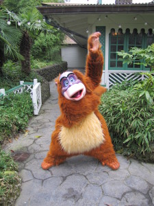 Disneyland Paris, Characters, King Louie, Jungle Book, Meet and greet