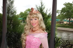 Princess Aurora in France at Epcot 2013