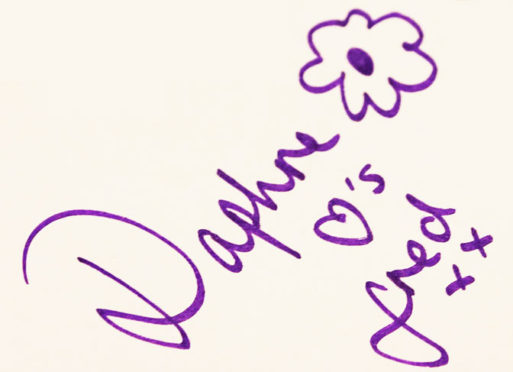 Daphne from Scooby Doo Autograph