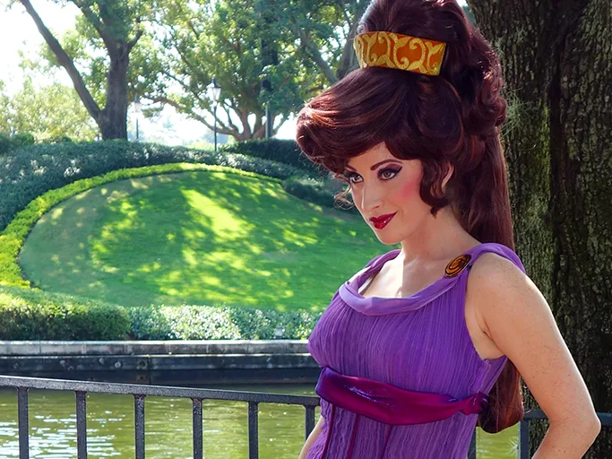 Walt Disney World, Character Meets, Megara, Epcot Training