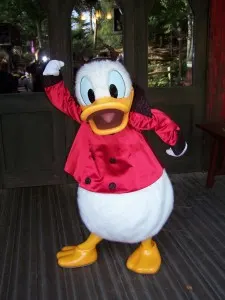 Disneyland Paris, characters, Donald Duck