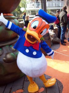 Disneyland Paris, characters, Donald Duck