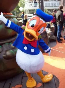 Disneyland Paris, characters, Donald Duck