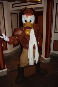 Disneyland Paris, Characters, Halloween, Launchpad McQuack