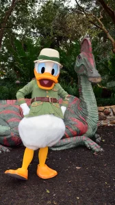 Walt Disney World, Animal Kingdom, Character Changes, January 2014, Donald Duck, Cretaceous Trail