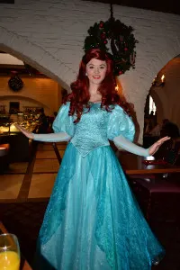 Walt Disney World, Epcot, Akershus Royal Banquet Hall, Princess Character Meal, Ariel