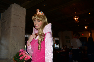 Walt Disney World, Epcot, Akershus Royal Banquet Hall, Princess Character Meal, Aurora, Briar Rose, Sleeping Beauty