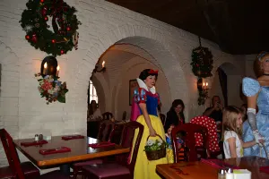 Walt Disney World, Epcot, Akershus Royal Banquet Hall, Princess Character Meal, Snow White