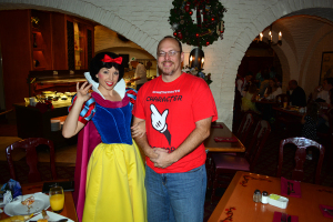 Walt Disney World, Epcot, Akershus Royal Banquet Hall, Princess Character Meal, Snow White