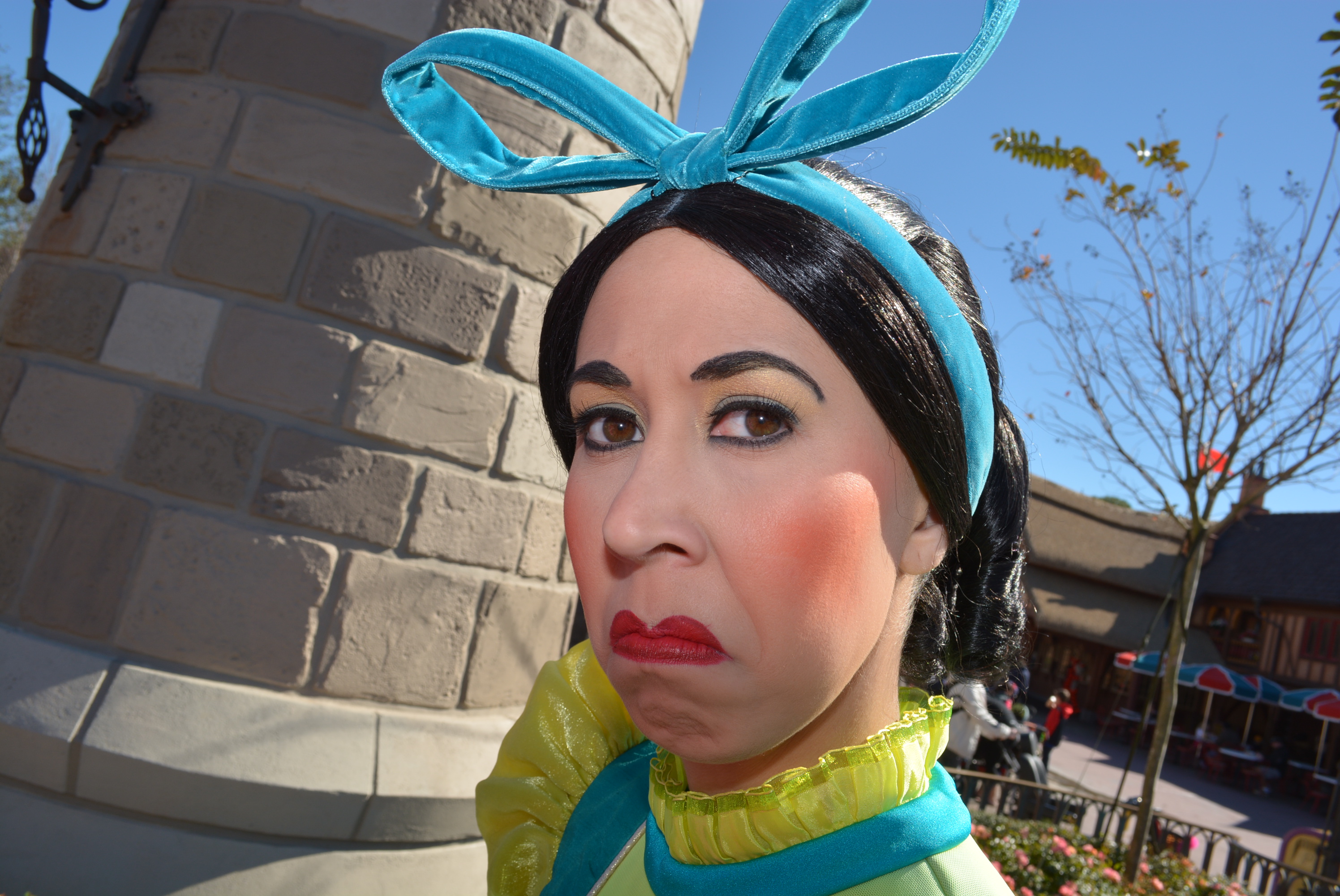 Walt Disney World Magic Kingdom Fantasyland Anastasia Drizella Lady 