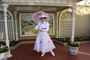 Walt Disney World, Magic Kingdom, Mary Poppins, Town Square, Meet and Greet