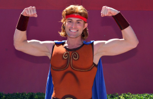 Walt Disney World, Epcot, Characters, Meet and Greet, Hercules, Epcot Character Traiining