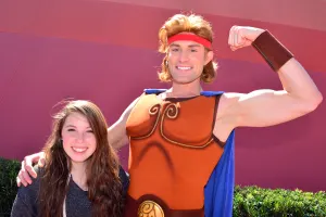 Walt Disney World, Epcot, Characters, Meet and Greet, Hercules, Epcot Character Traiining