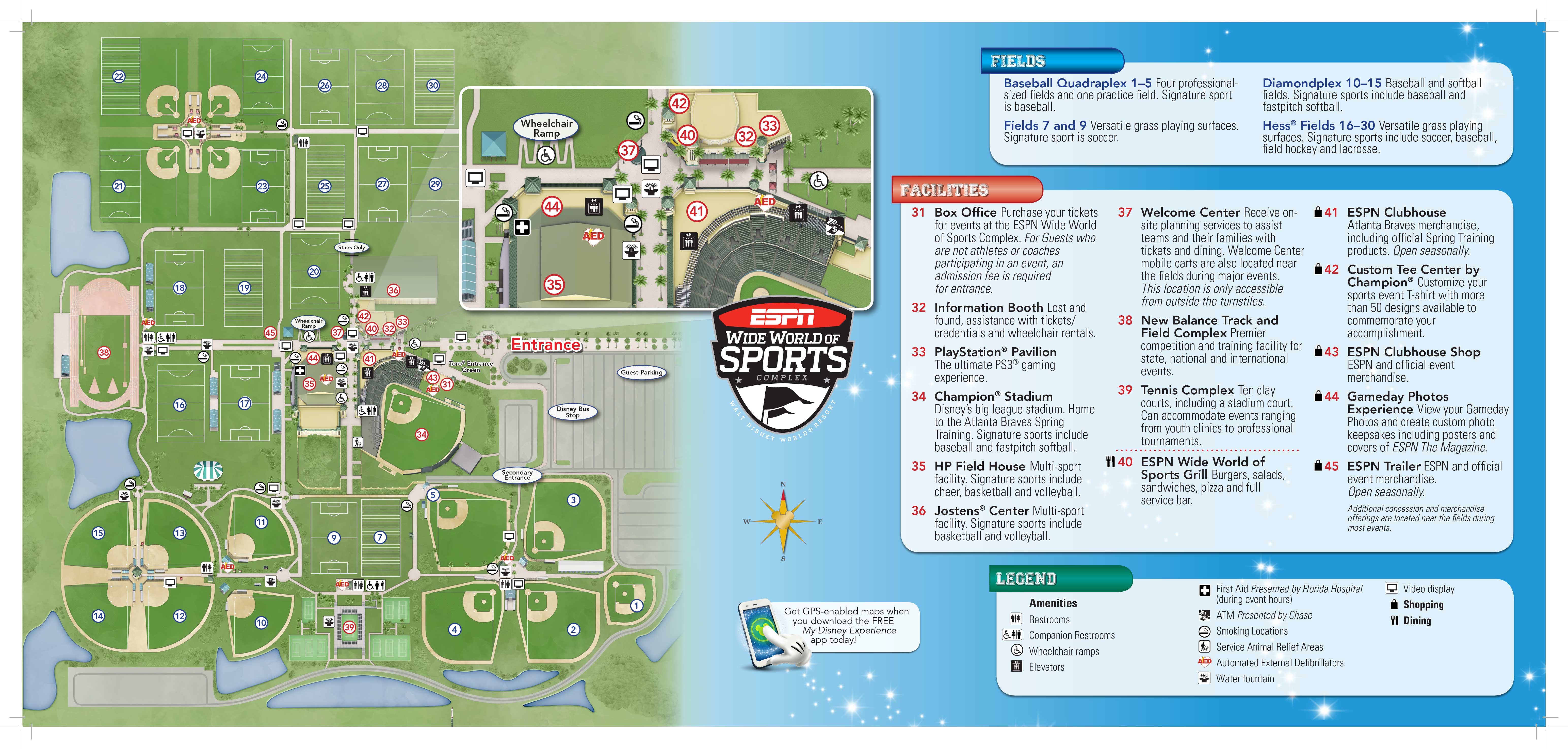 espn wide world of sports complex soccer field map