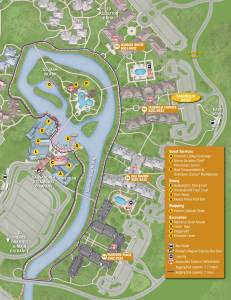 Port Orleans French Quarter Resort Map