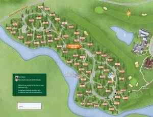 Saratoga Springs Resort Map