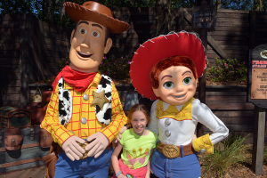 Walt Disney World, Magic Kingdom, Character Meet and Greets, Woody and Jessie