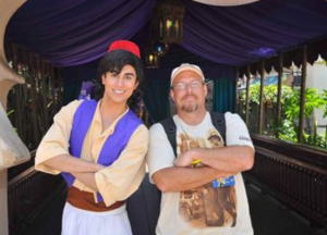 Aladdin Disneyland Character Meet and Greet