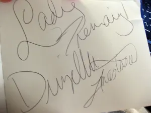 Tremaine Family autograph