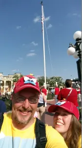 Flag Retreat in Magic Kingdom in Walt Disney World