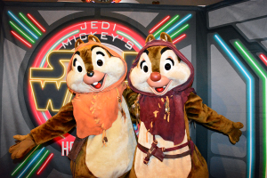 Meeting Chip and Dale at