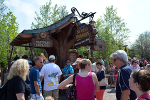 Seven Dwarfs Mine Train Entrance