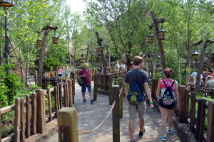 Seven Dwarfs Mine Train queue