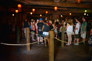 Seven Dwarfs Mine Train queue