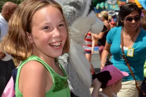 Smiles at Animal Kingdom Dinoland Dance a Palooza dance party