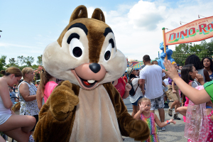 Chip Animal Kingdom Dinoland Dance a Palooza dance party